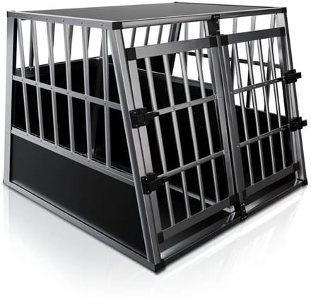 Aluminium Hondentransportbox - XL