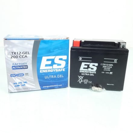 SLA-accu Energysafe voor Quad Sym 250 Quad Lander 2006 tot 2007 YTX12 / 12V 12Ah Nieuw