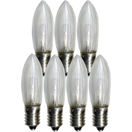 STAR TRADING LED vervangingslamp E10 0.2W 2.100K 7-pack