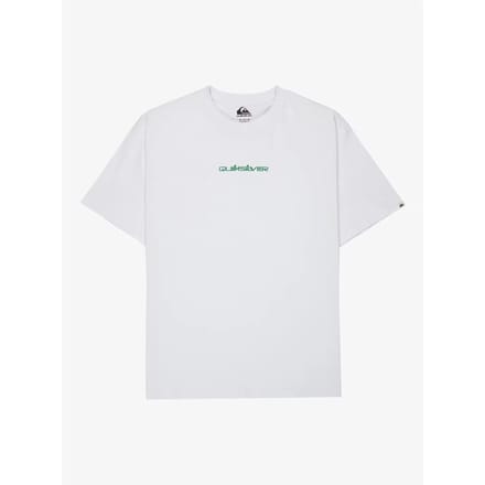 Quiksilver Fractured Wave T-shirt Met Korte Mouwen Wit S Man