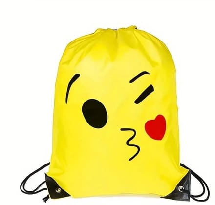 Hartjesogen Emoji Rugtasje - Ideaal als Gymtas / Zwemtas