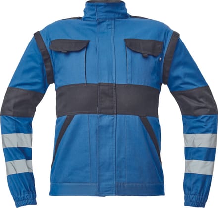 Cerva MAX NEO RFLX jas 03510026 - Blauw/Zwart - 50