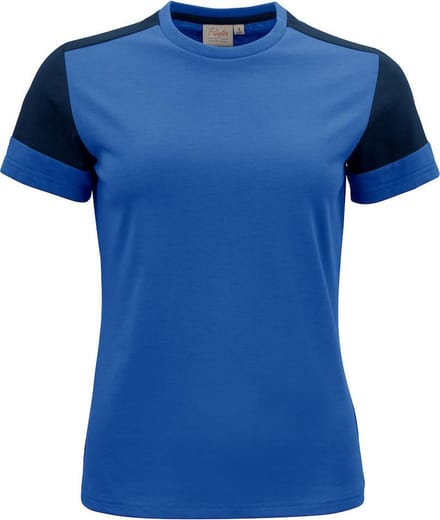 Printer Prime T-Shirt Dames Kobalt/Marine - Maat S
