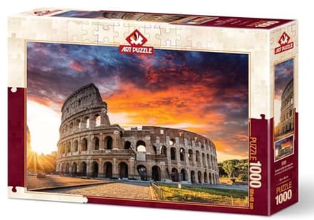 1000 stukjes puzzel zonsondergang Colosseum