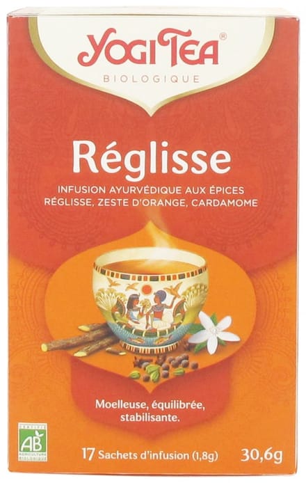 Yogi Tea Biologische Zoethout 17 Zakjes