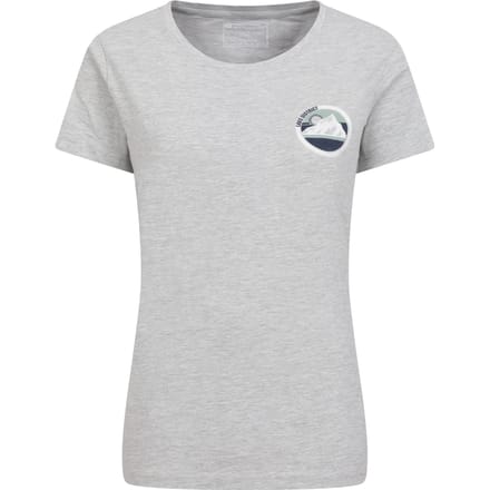 Mountain Warehouse Dames/Dames Lake District Tree Ring Organic T-shirt (Grijs)