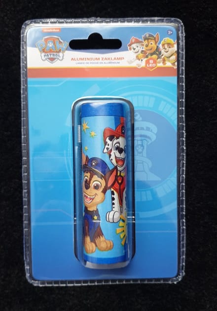 Paw Patrol Aluminium Zaklamp