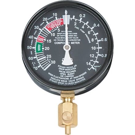 KS Tools 150.3601 Manometer Ø 92 mm