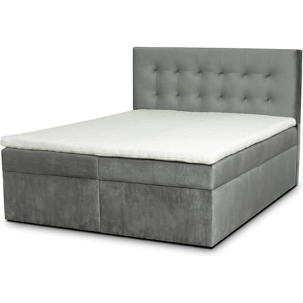 Boxspring Lille met opbergruimte velvet | Ropez