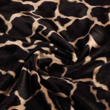 Funkytex Dierenprint Velboa GIRAFFE 3 meter