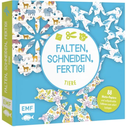 Boek "Bastelblock: Falten, Schneiden, fertig! - Tiere"