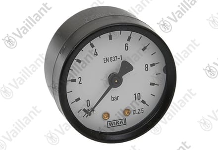 VAILLANT manometer VSC S 126+196/2-C 180/200 o.a. Vaillant-nr. , 117209