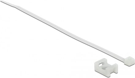 DeLOCK 18883 kabelbinder Ladder cable tie Nylon Wit 10 stuk(s)