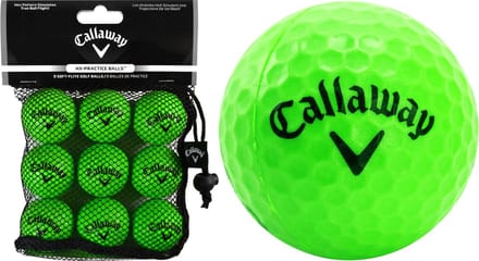 Callaway Soft Flight Groen indoor golfballen