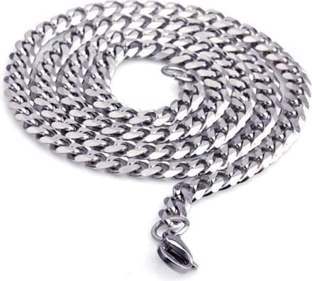 Stalen Schakelketting - Heren - Edelstaal - 7mm/50cm