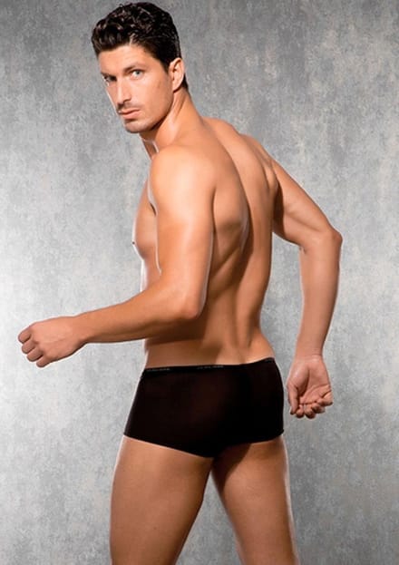 Zwarte basic boxershort voor heren