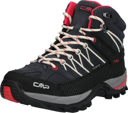 Cmp Wandelschoenen Rigel Mid Dames Suède Antraciet/roze Maat 37