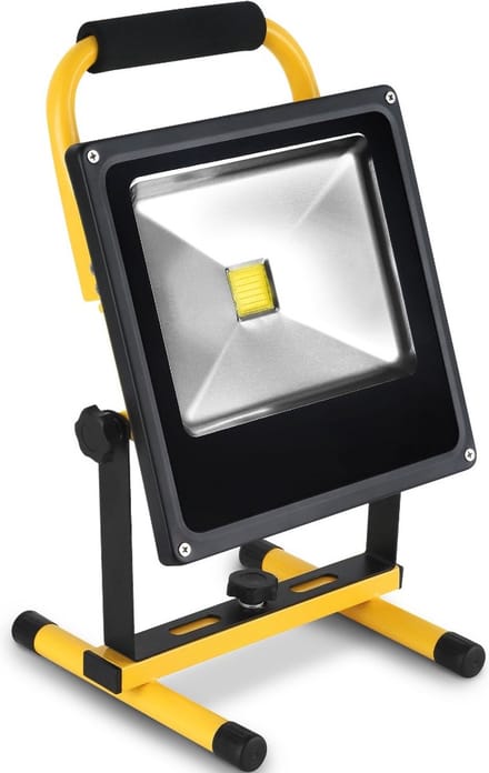 10W LED schijnwerper - Oplaadbaar - 700 lumen - Koud wit