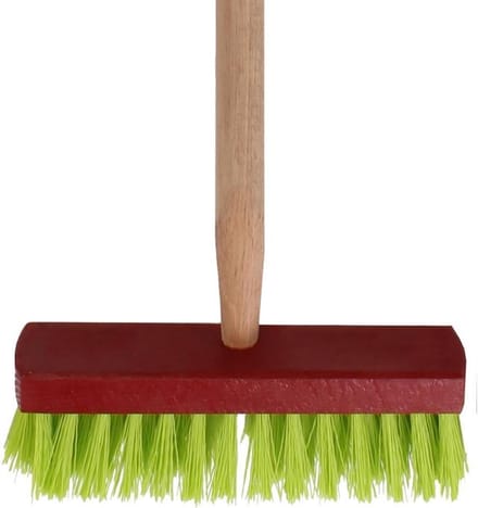 Talen Tools - Kinderbezem - Rood/Groen - 80 cm - Compleet