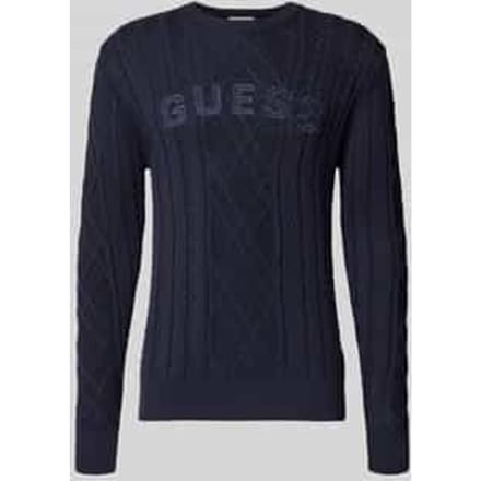 Gebreide pullover van mix van katoen en modal