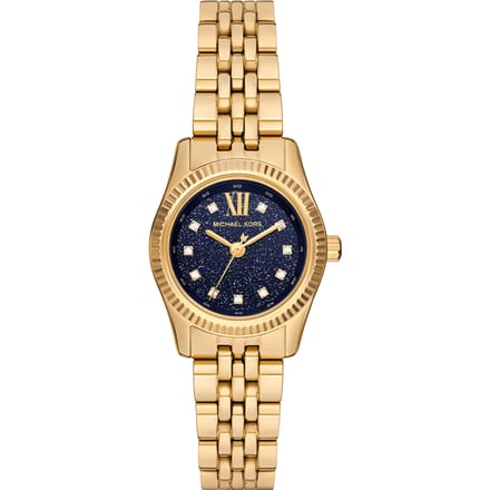 Sophisticated Michael Kors MK4802 dameshorloge met blauwe wijzerplaat