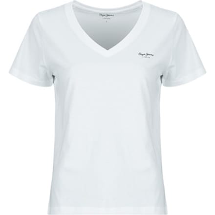 Dames-T-shirt met V-hals Pepe Jeans Mae