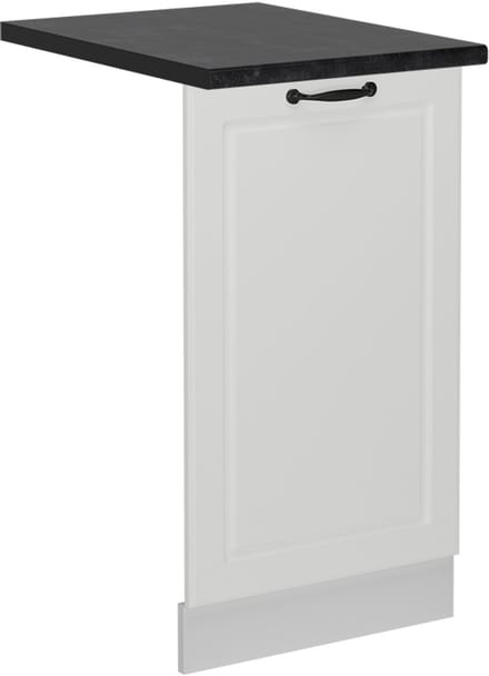 Vicco R-Line Vaatwasserfrontpaneel – 45 cm, WB Antraciet Wit Landhuis