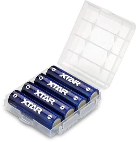 1,5V AA Li-ion Oplaadbare Batterijen – Set van 4 – 2500mAh per stuk – Met Beveiliging tegen Overladen