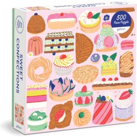 Sweet Confections 500 Piece Puzzle - Galison