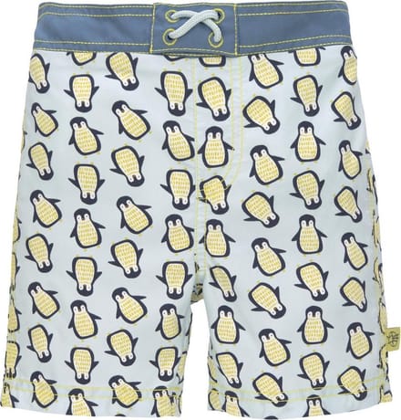 Lässig - UV-zwemshorts voor jongens - pinguïn - multicolor - 56-68cm 0-6 mnd
