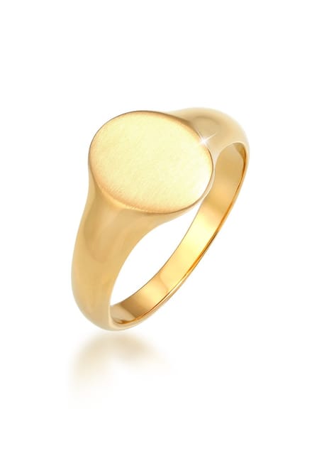Kuzzoi heren menring 925 zilver 62 Goud 32020213