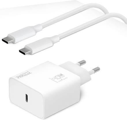 Usb C Adapter + usb C naar usb C Kabel - 1 Meter - 40w Snellader - Super Fast Charger