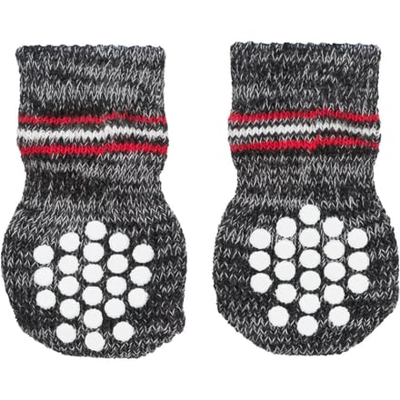 Trixie Dog Socks grey XXS-XS (2 pcs.) non-slip