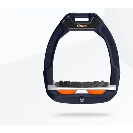 Veiligheid stijgbeugels Incliné Ultra Grip Aluminium/Grijs/Oranje Flex-On Safe-On