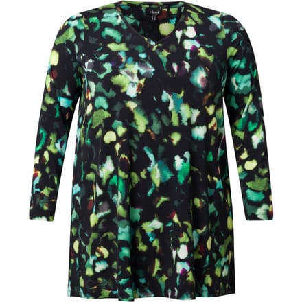 COLLETTA Nienke Tops - Green/Multi-Colour