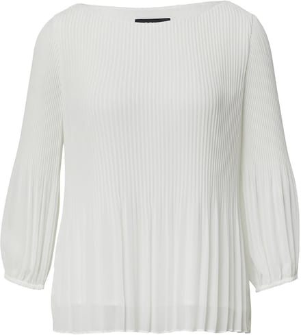 Regular fit blouse van chiffon