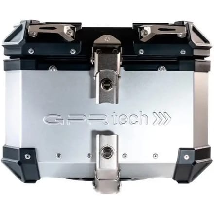 Top case motorfiets van aluminium met specifieke plaat inbegrepen GPR Tech Royal Enfield Himalayan 410 2017/2023