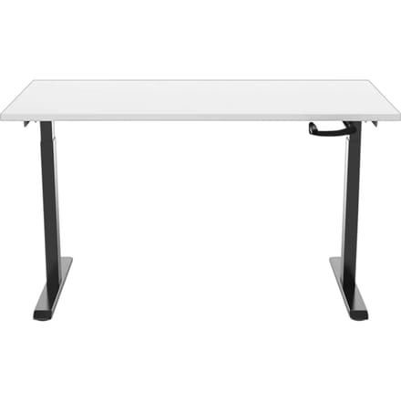 Euroseats Handslinger Bureau 160 x 80 Zwart/Wit