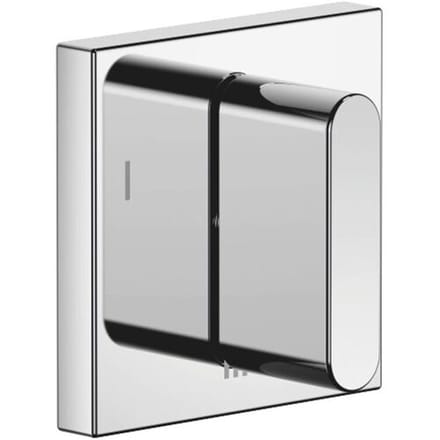 Dornbracht CL.1 concealed three-way diverter, smooth handle 36210705-00