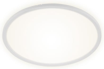 BRILONER Slim - CCT Plafondlamp led - plafoniere met afstandsbediening - warm wit licht & koel wit licht - dimbaar - 22W - 42cm - wit