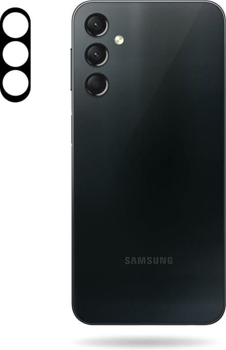 Mobilize Screenprotector geschikt voor Samsung Galaxy A24 Glazen | Mobilize Camera Protector - Case Friendly
