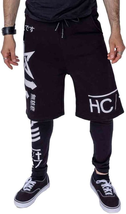 Heartless - HEARTLESS CORRUPT Broek - XL - Zwart