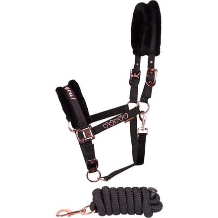 Harry´s Horse Love Halster En Halstertouw Zwart Full