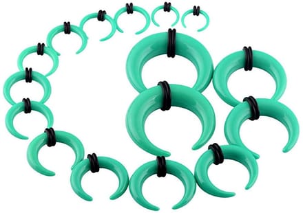 Allecto - Decoratie Set - 16 Delen - Modern Design - Turquoise - Interieur Accessoires - Deko - Creatief - Verfraaiing