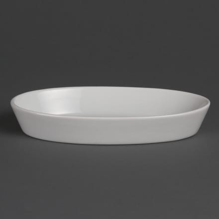 Olympia Whiteware Ovale Ovenschalen 19,5x11cm (6 Stuks)