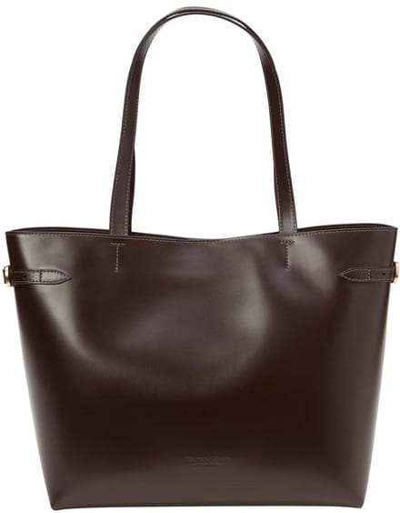 Marc O'Polo shopper Tara Shopper Dark Earth donkerbruin
