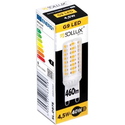 LED-lamp Sollux Lighting Bulb G9