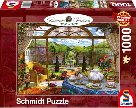 Schmidt Legpuzzel Uitzicht Serre Karton 1000 Stukjes - Dominic Davison