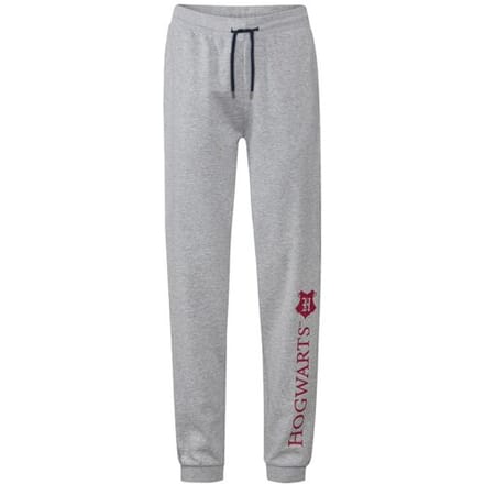 Lidl Heren joggingbroek met print op het been (Grijs, XL)