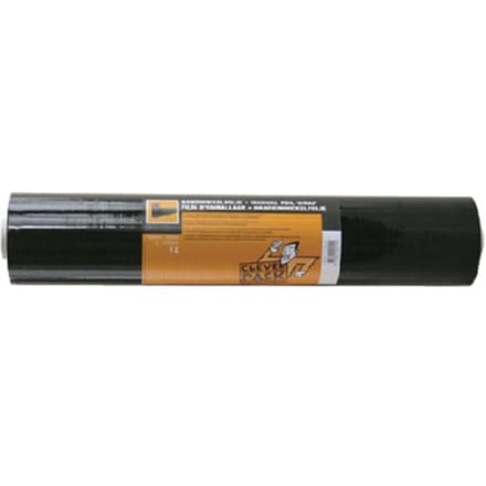 Zwarte rekfolie - rollengte 300 meter - 50 cm breed - extra sterk
